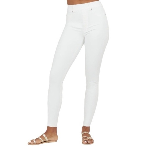 Spanx Skinny Jeans White Size Medium NWT - Picture 1 of 16